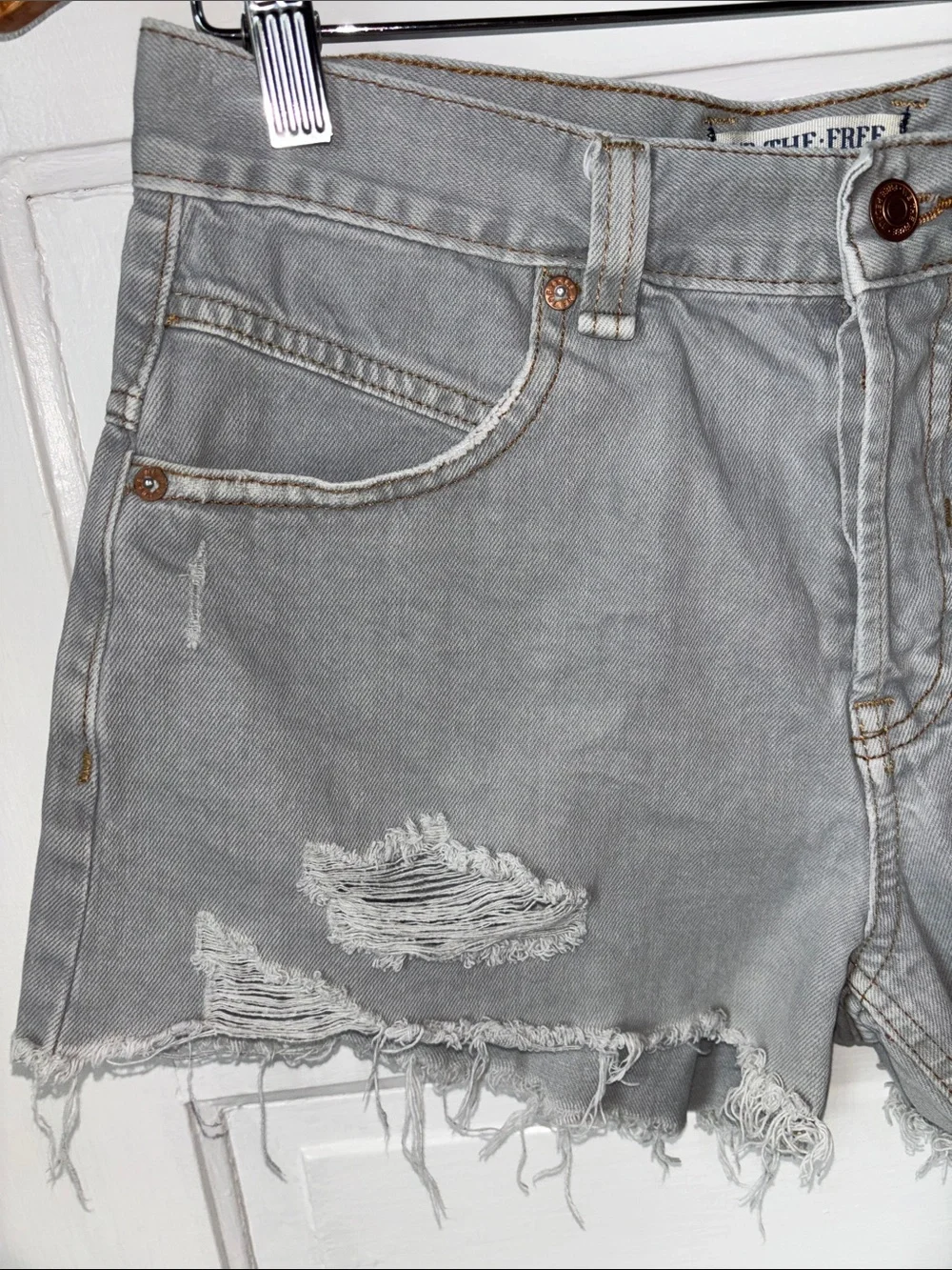 WE THE FREE DENIM SHORTS